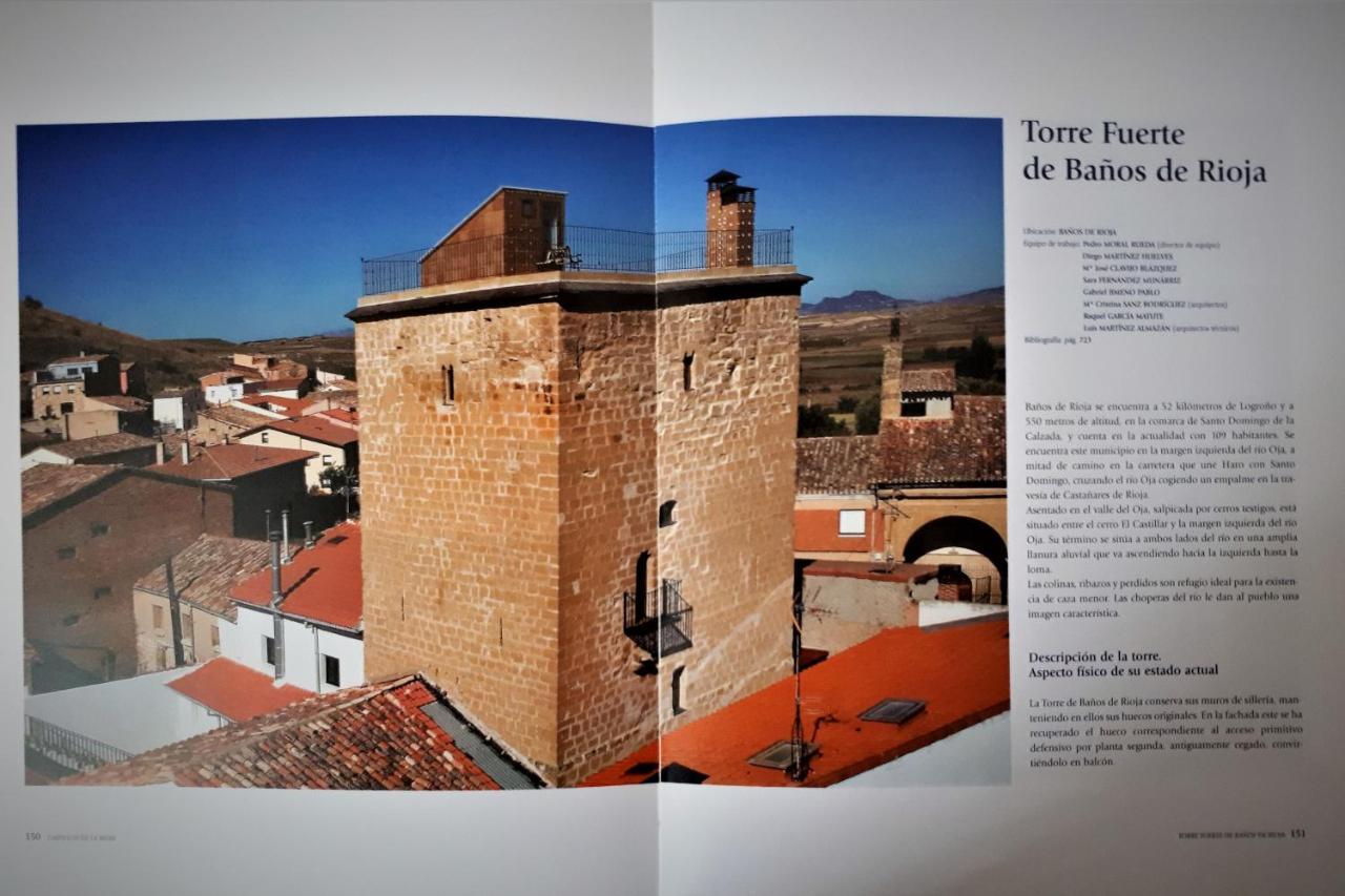 Torre Fuerte Siglo XIII Guest House Banos de Rioja Exterior photo